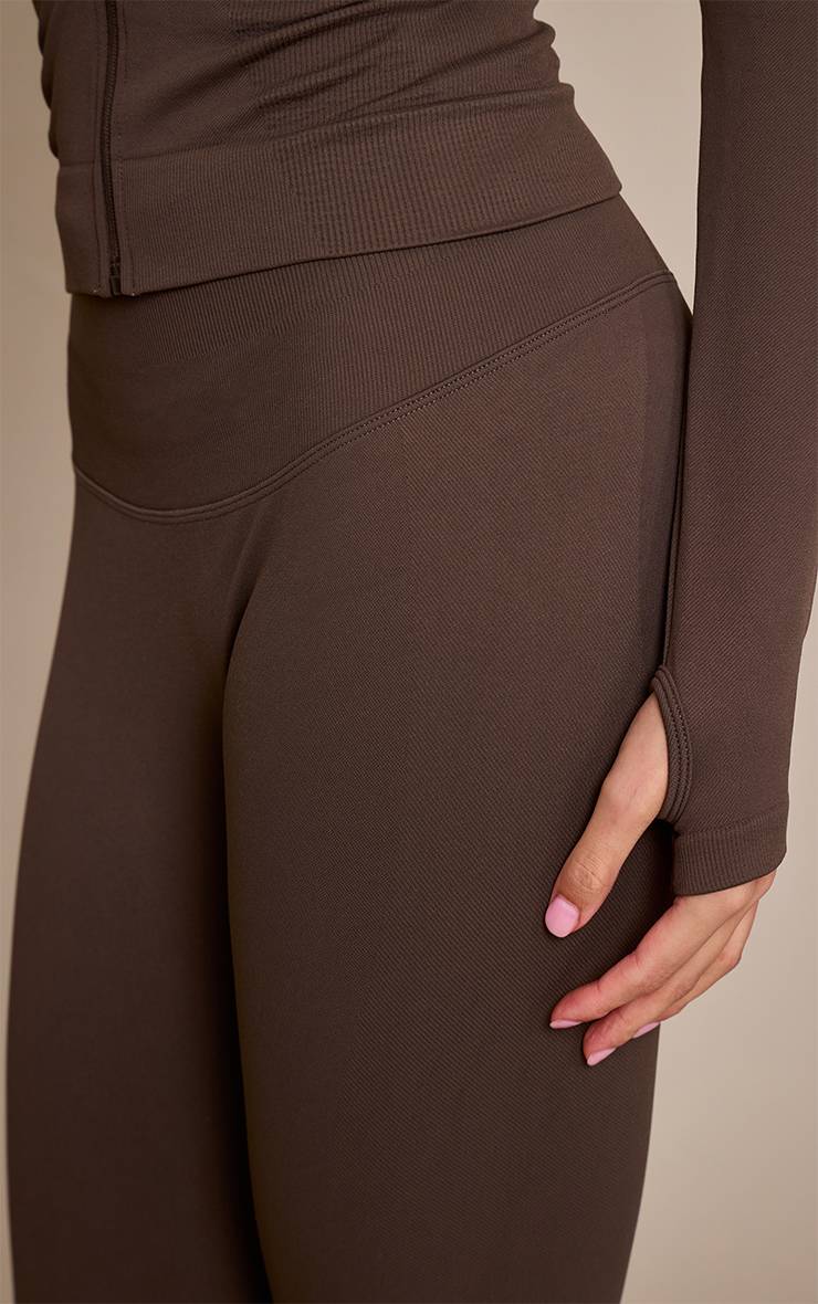 Espresso Legging De Sport Sans Couture Effet Synthétiquesh-up Fessier