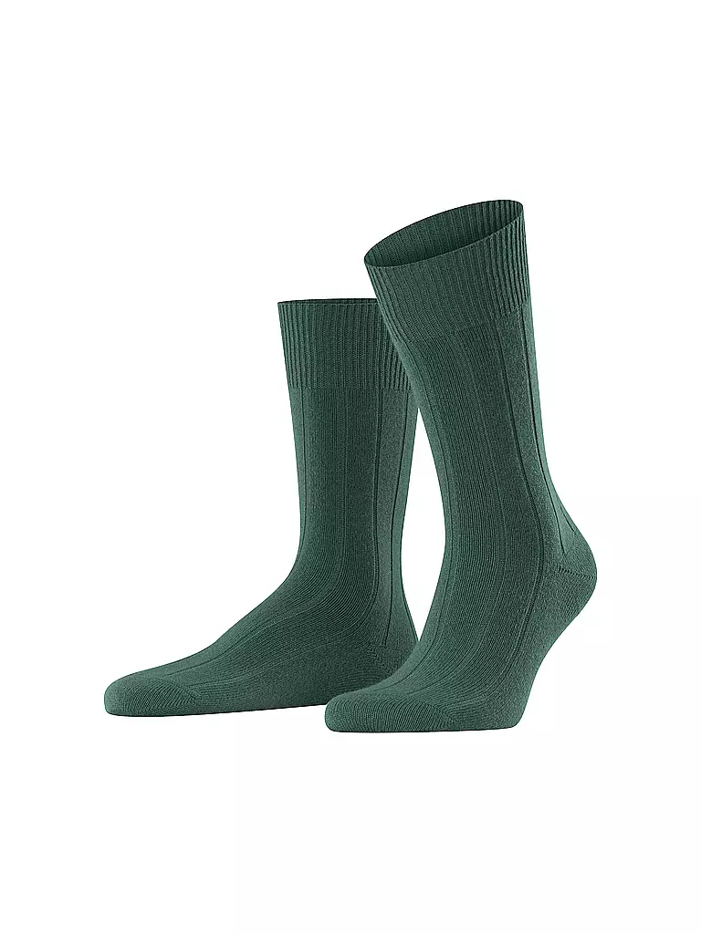 FALKE Socken LHASA RIB hunter green dunkelgrün