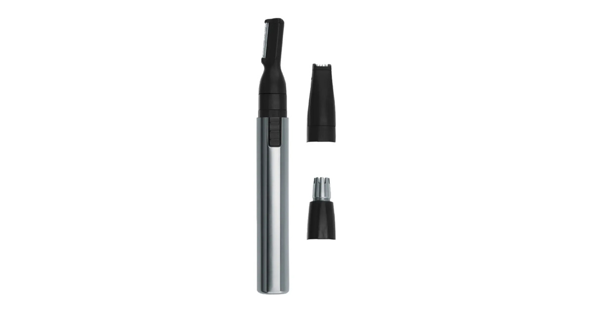 Wahl Home ProductsMicro Groomsman neus- en oorhaartrimmer  (Zilver/zwart)