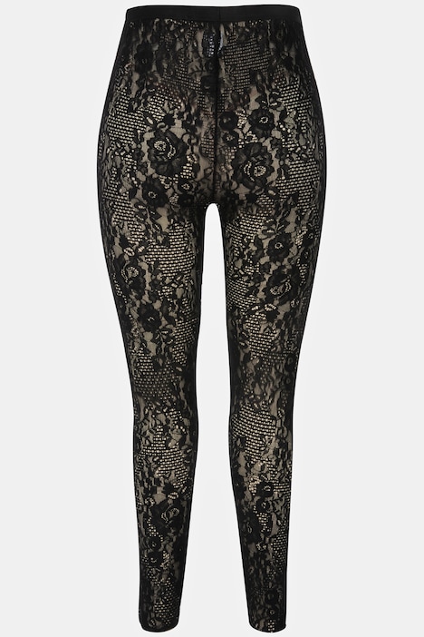 Strumpf-Leggings, Spitze