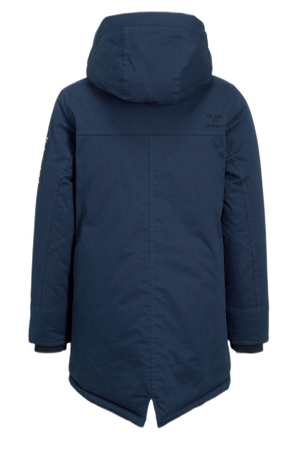 Me & My Monkey parka Nathan donkerblauw