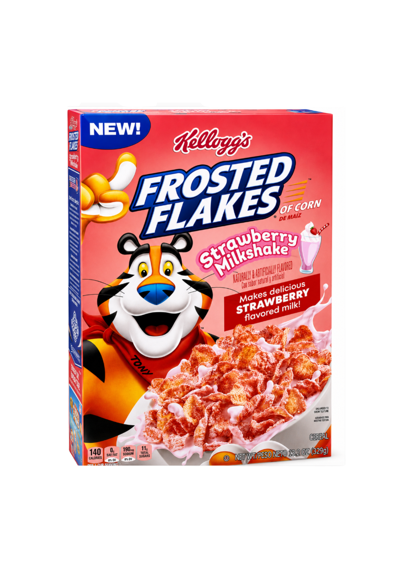 Kellogg's Frosted Flakes Milkshake Strawberry