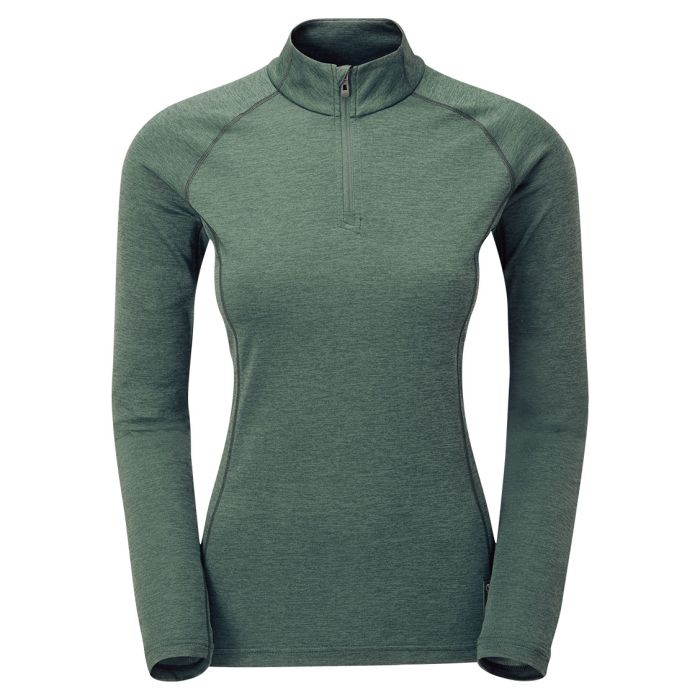 Dart Zip Neck Women løbetrøje