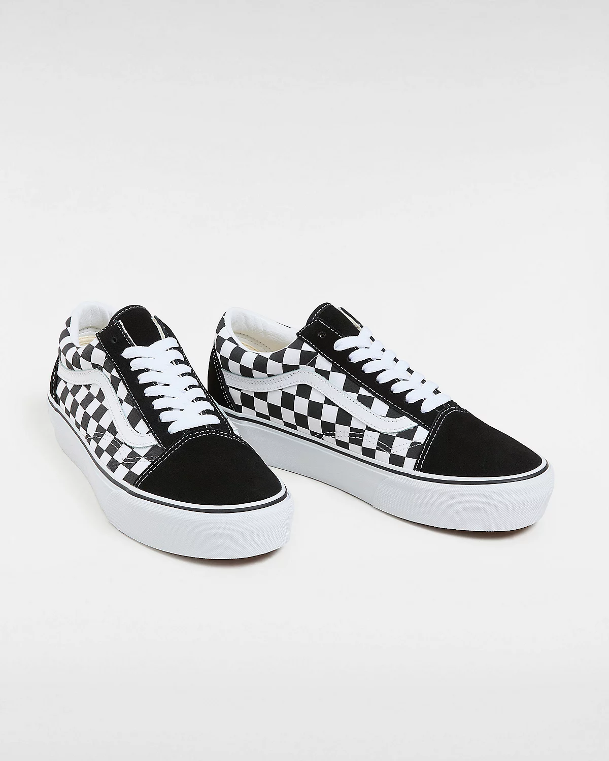 Scarpe Checkerboard Old Skool Platform