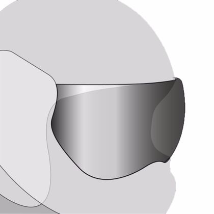 Ecran casque ROOF IRIDIUM - DESMO - Gris / Iridium
