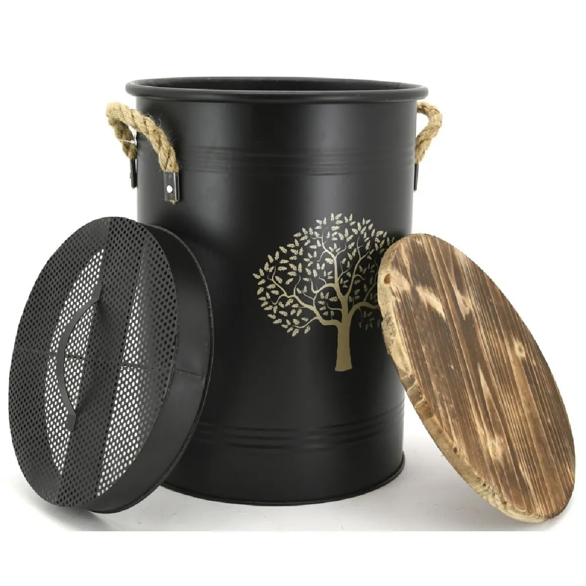 AUBRY GASPARD Tabouret/Seau à pellets