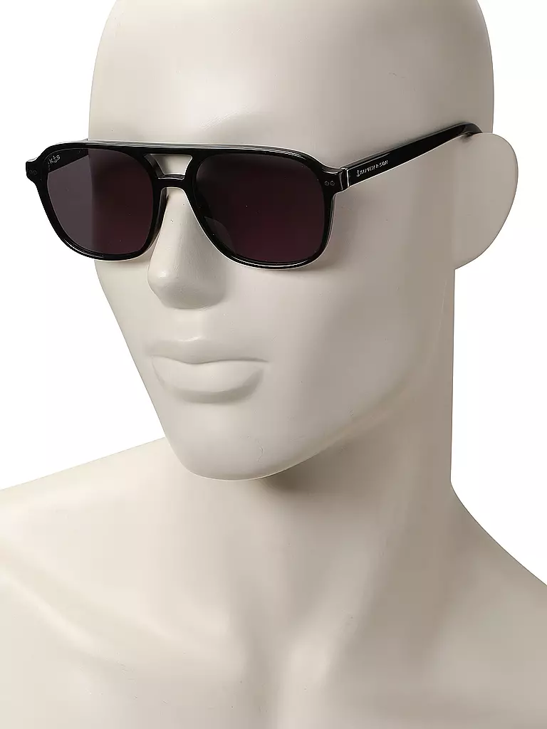 KAPTEN & SON Sonnenbrille  ZURICH OVERSIZE schwarz