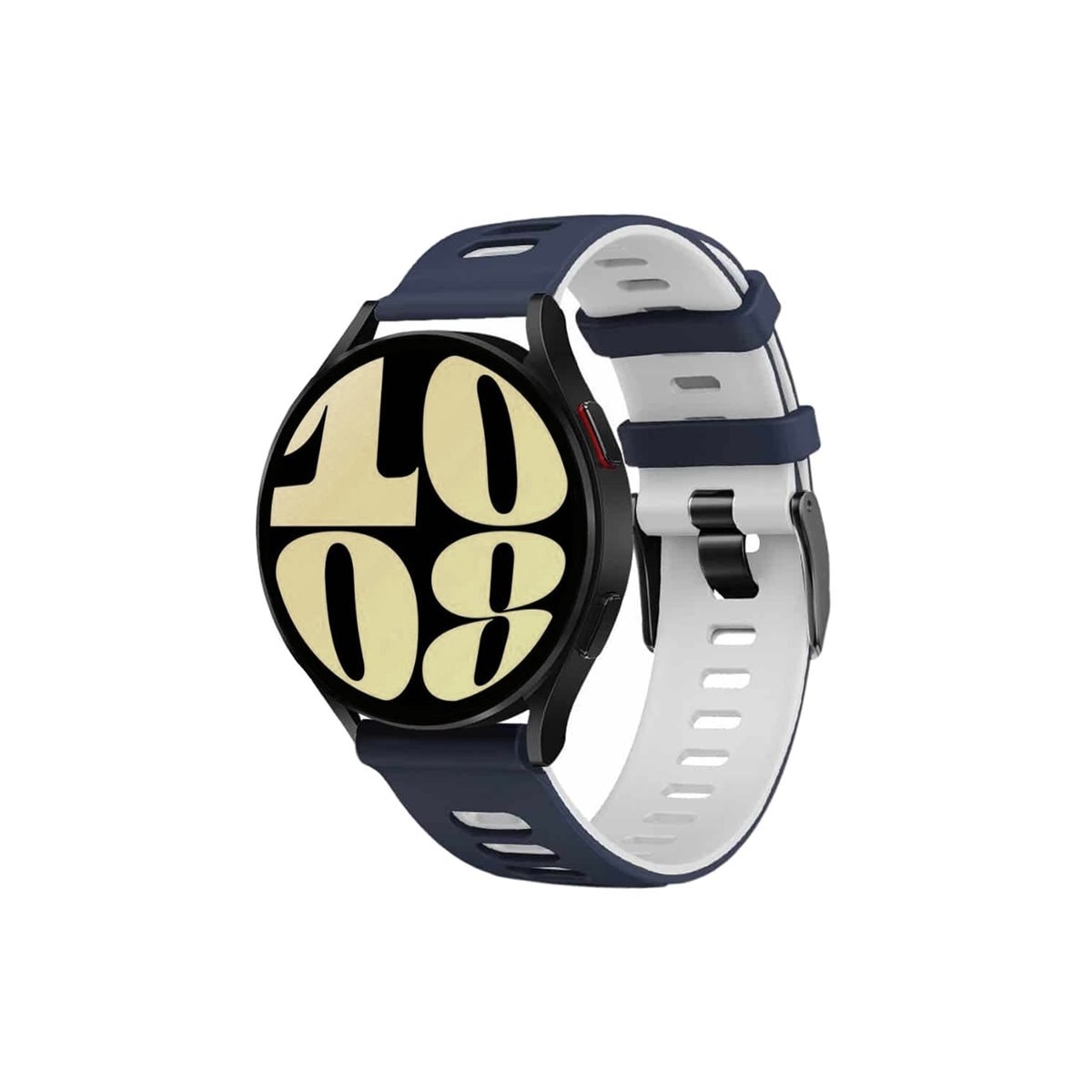Twin klokkearmbånd Samsung Galaxy Watch 6 (44mm) - Blå/hvit