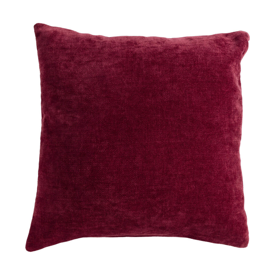 Kussen Troyes Bordeaux 45x45 cm