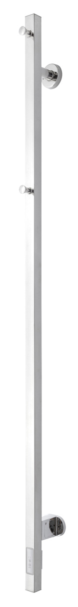 TVS Design Eldo 1F elektrische radiator vierkant RVS 30W 140x6cm