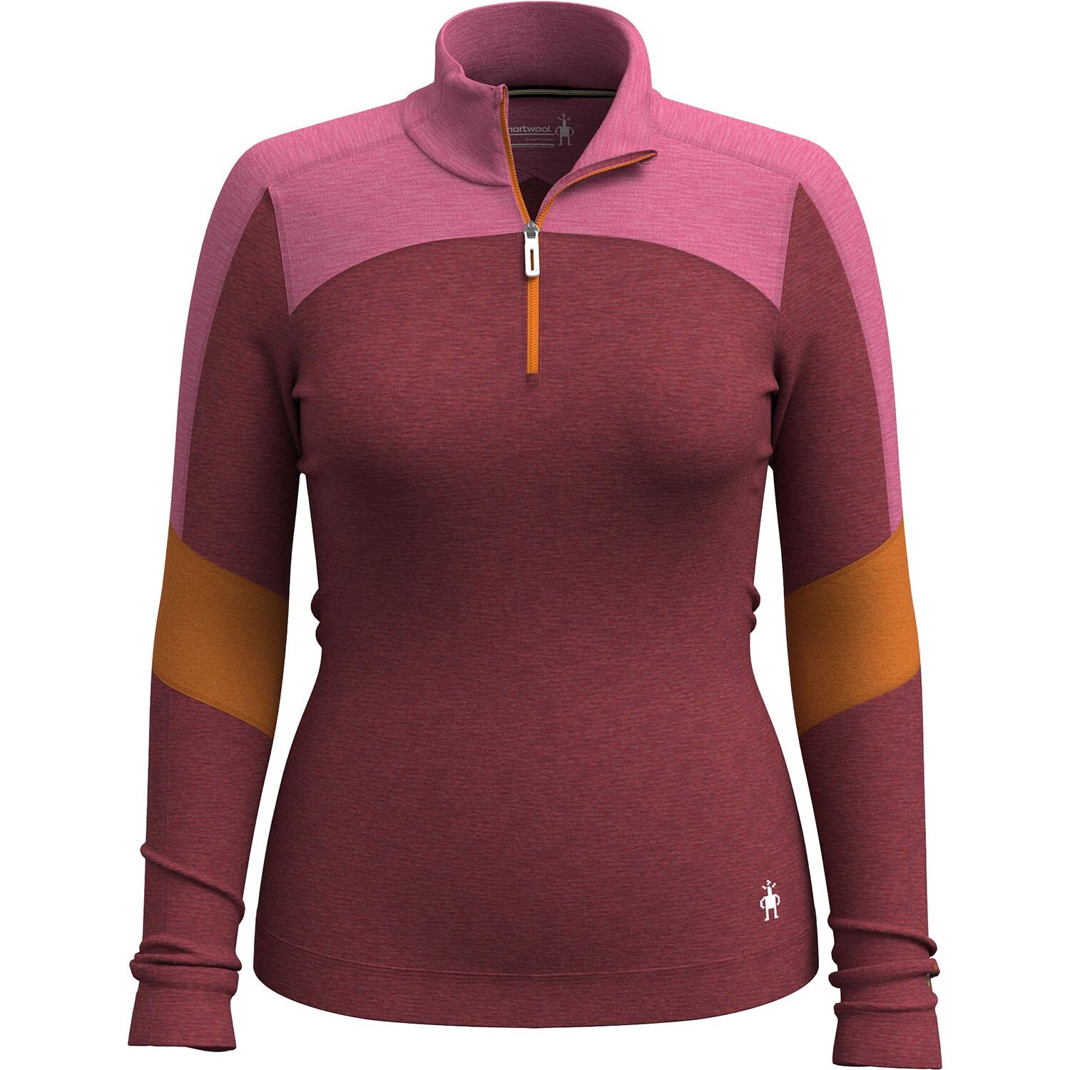 Smartwool Womens Cl Thermal Merino Base Layer CB 1/4 Zip