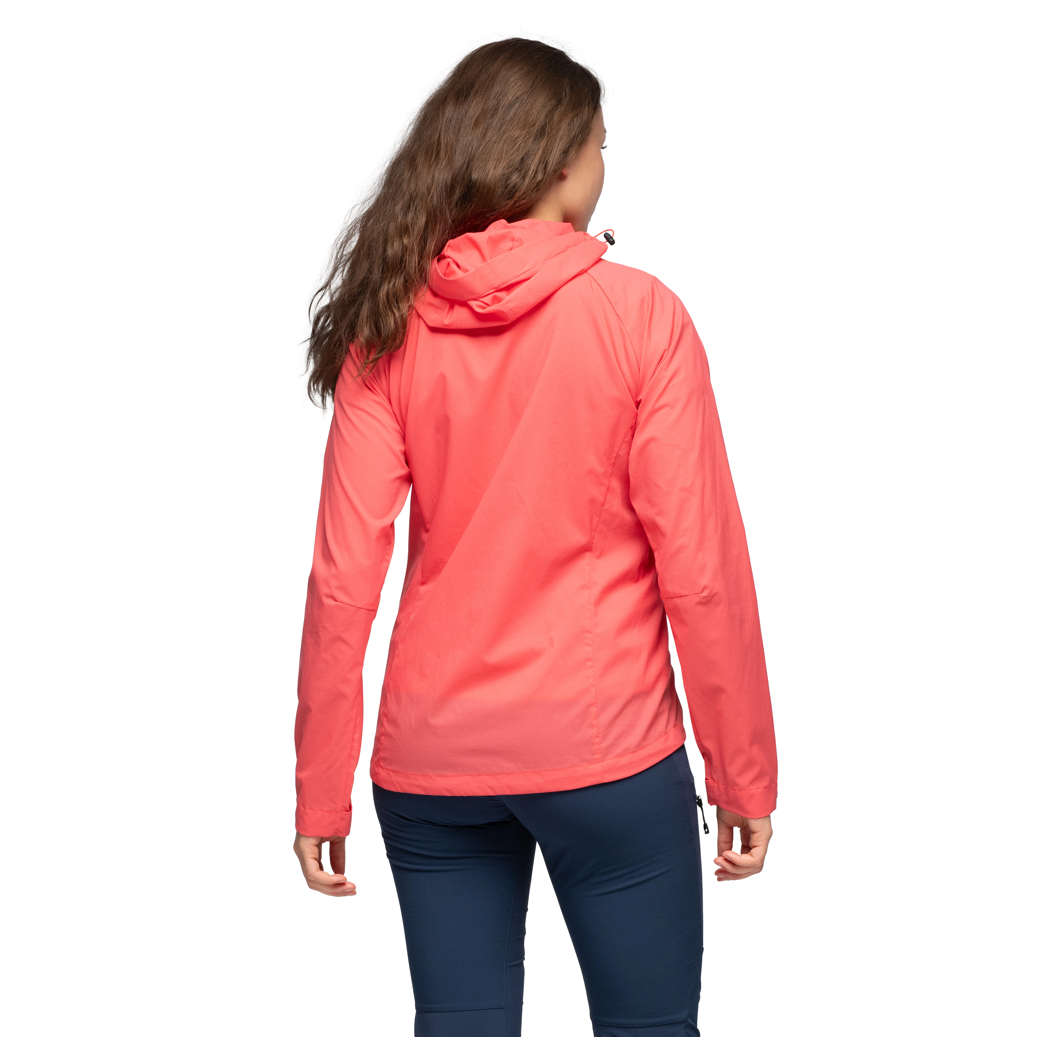 Rabot Windbreaker Jacket Women Peachy Red
