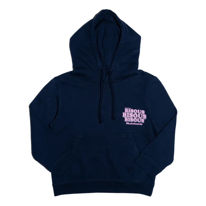 Bisous Skateboards Sweat Capuche Grease | Noir