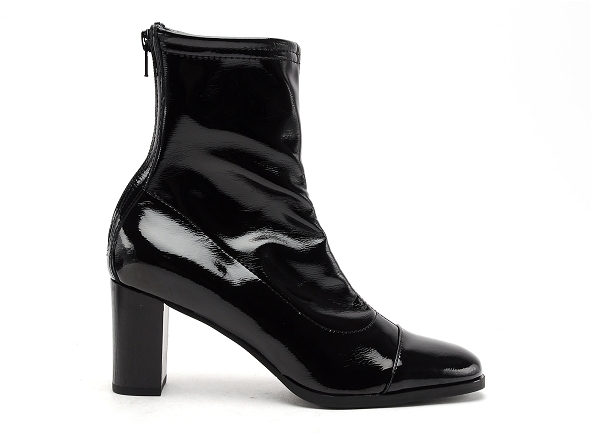 Fugitive boots bottine talons femme tocto noir