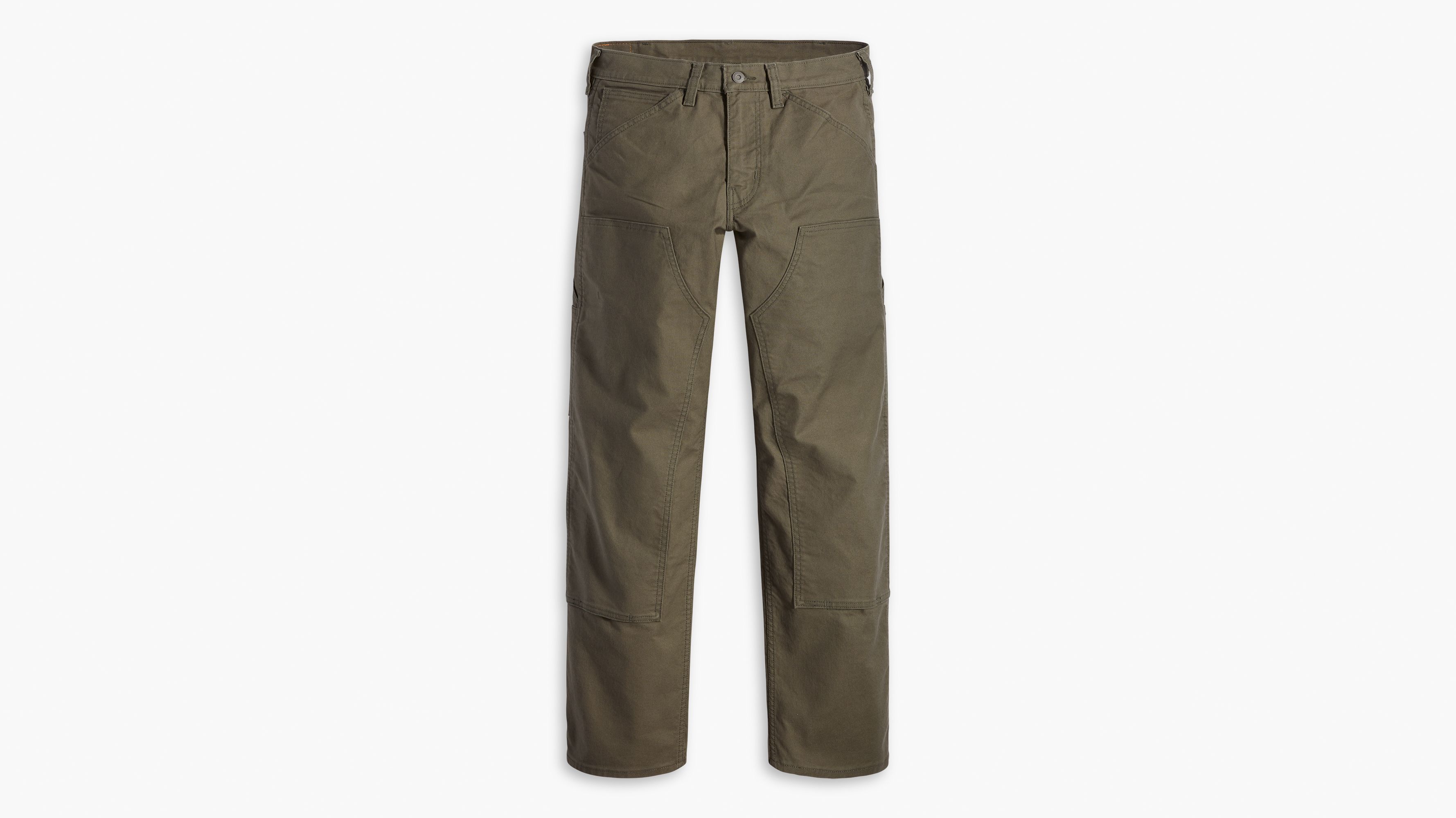 Jean 565™ genou doublé - Gray Olive S Cnvs - kaki