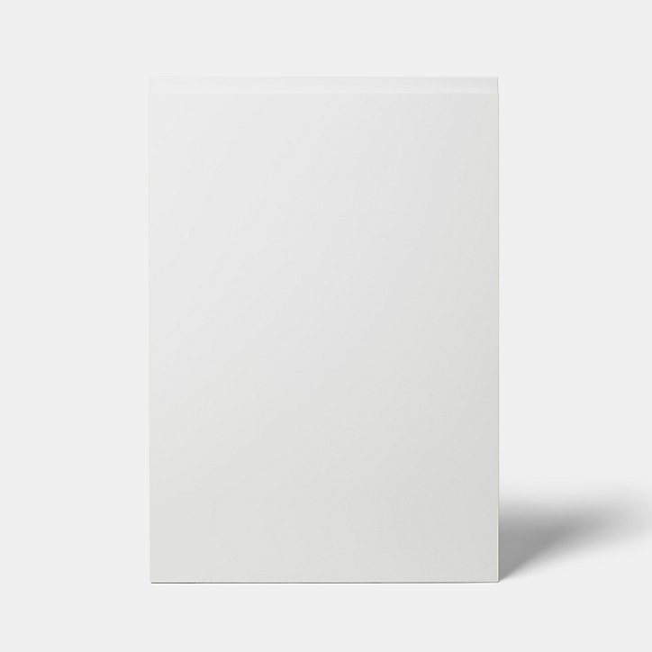 Porte de colonne de cuisine Garcinia blanc brillant L. 60 cm x H. 90 cm GoodHome