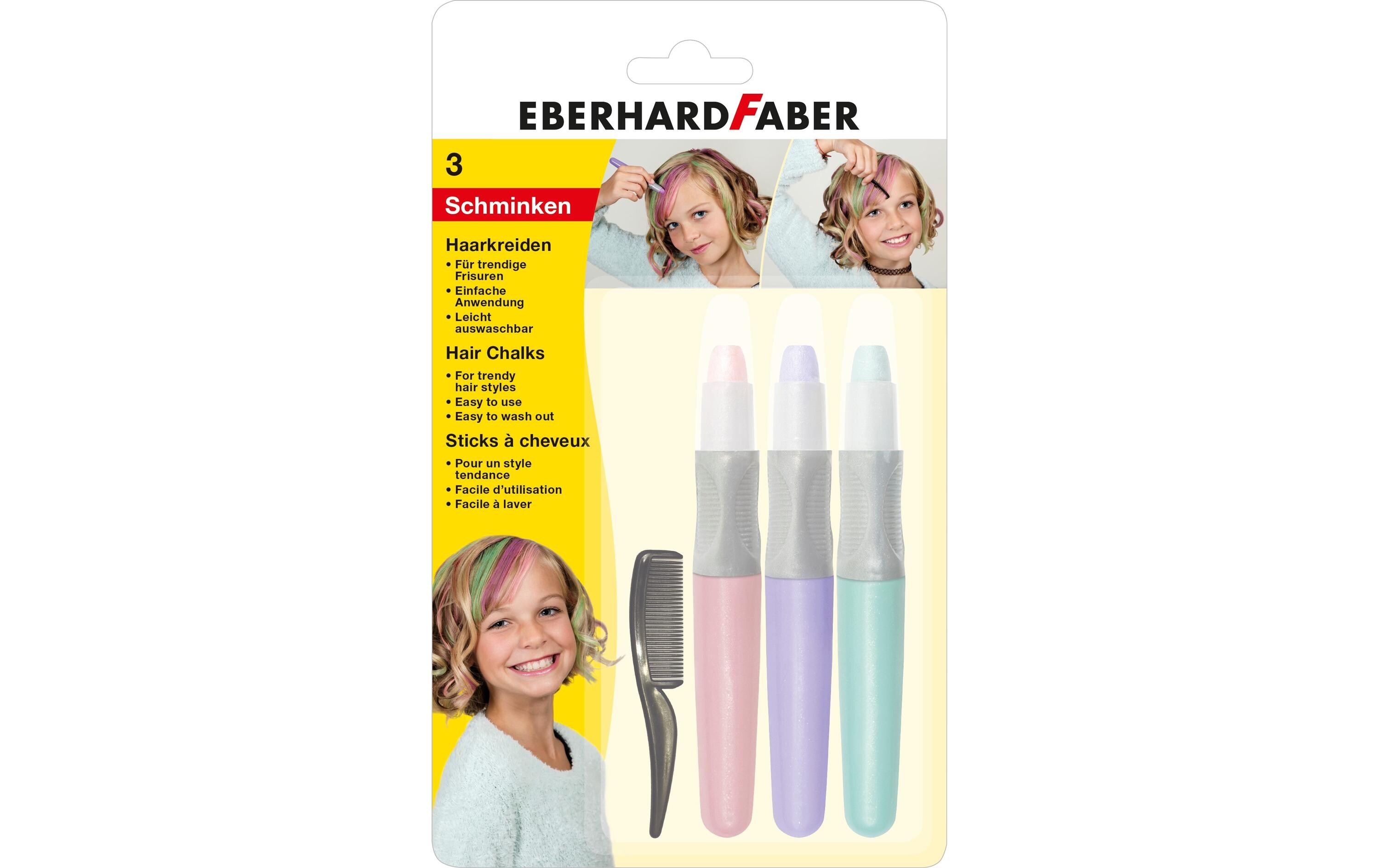 Haarkreide Set PastellHaarkreide für tolle Frisuren