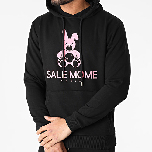 Ensemble De Survetement Lapin Noir Rose