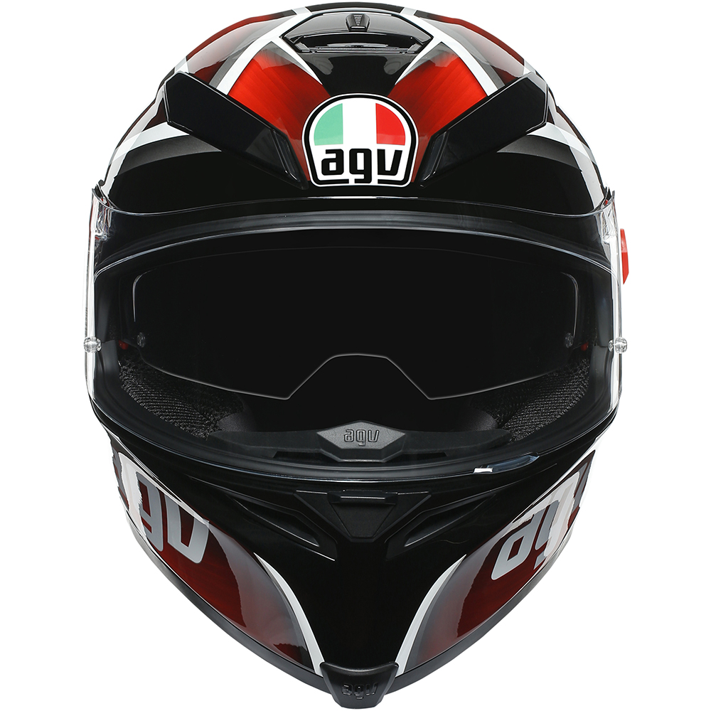 AGV - Casque K5 S Tempest Noir / Rouge