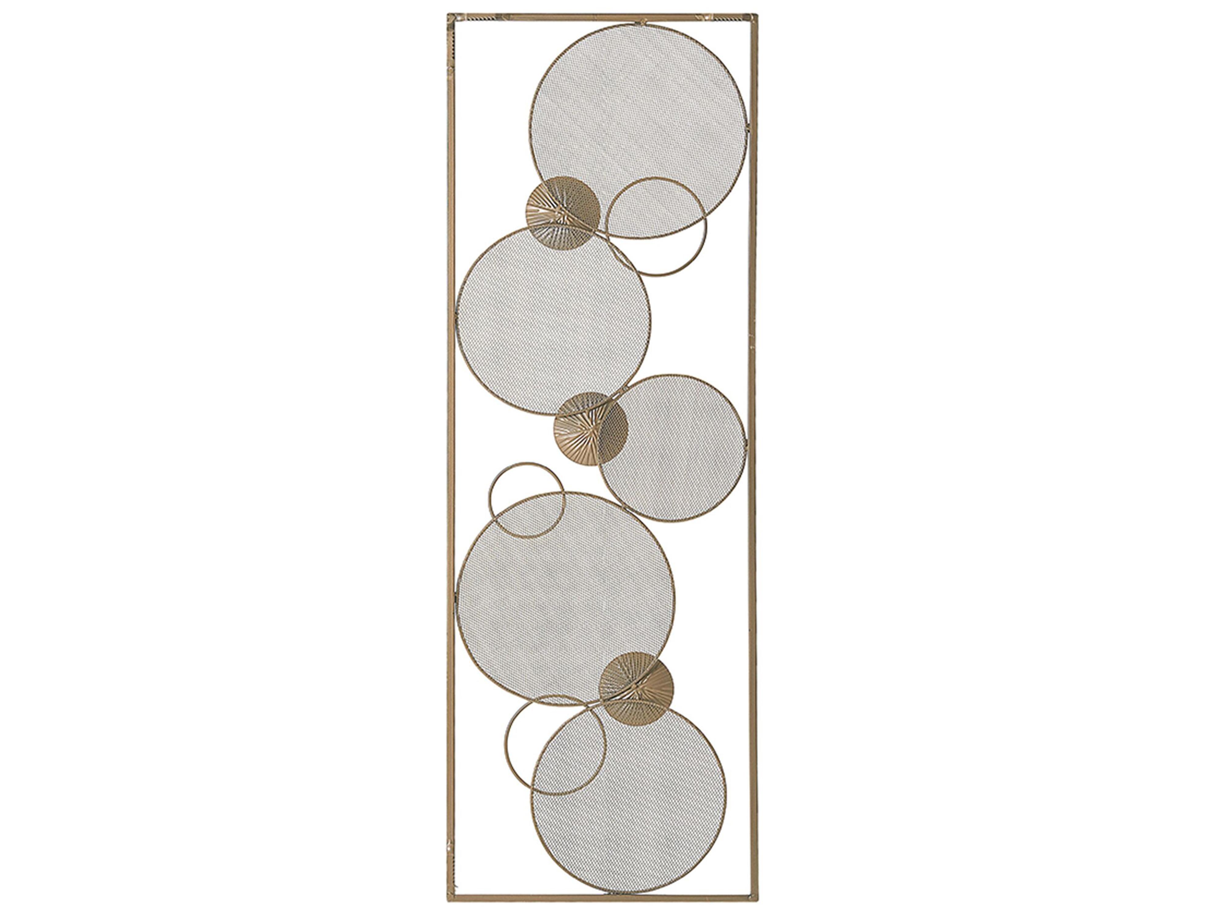 Wanddecoratie TUNGSTEN Metaal 90 cm Goud