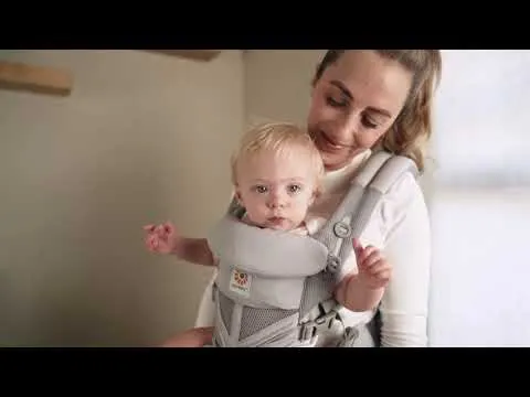 Ergobaby Porte-Bébé Omni 360 Cool Air Mesh - Gris Perle