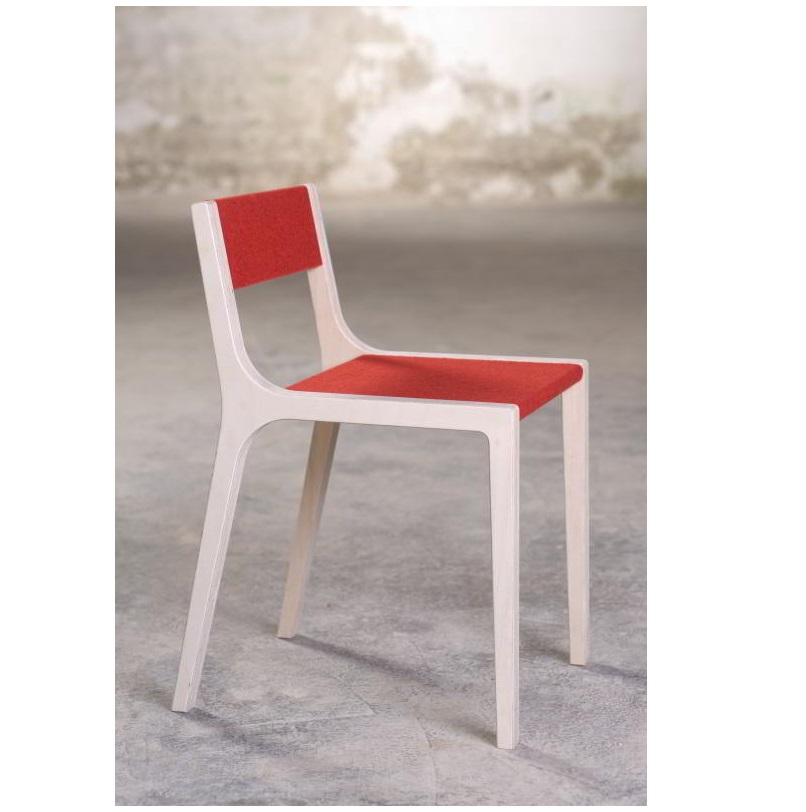 Chaise design sepp rouge
