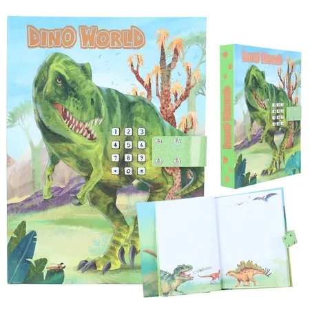Depesche Dino World Geheimcode Tagebuch mit Sound