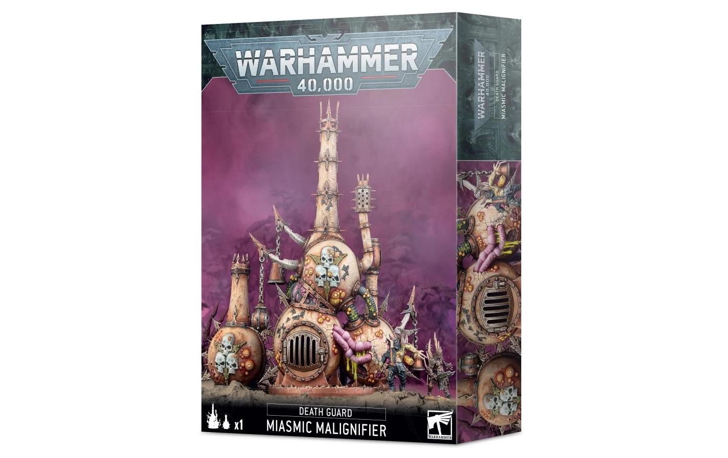 Figur Warhammer 40K Death Guard Miasmischer MalignificatorWarhammer 40K Bausatz
