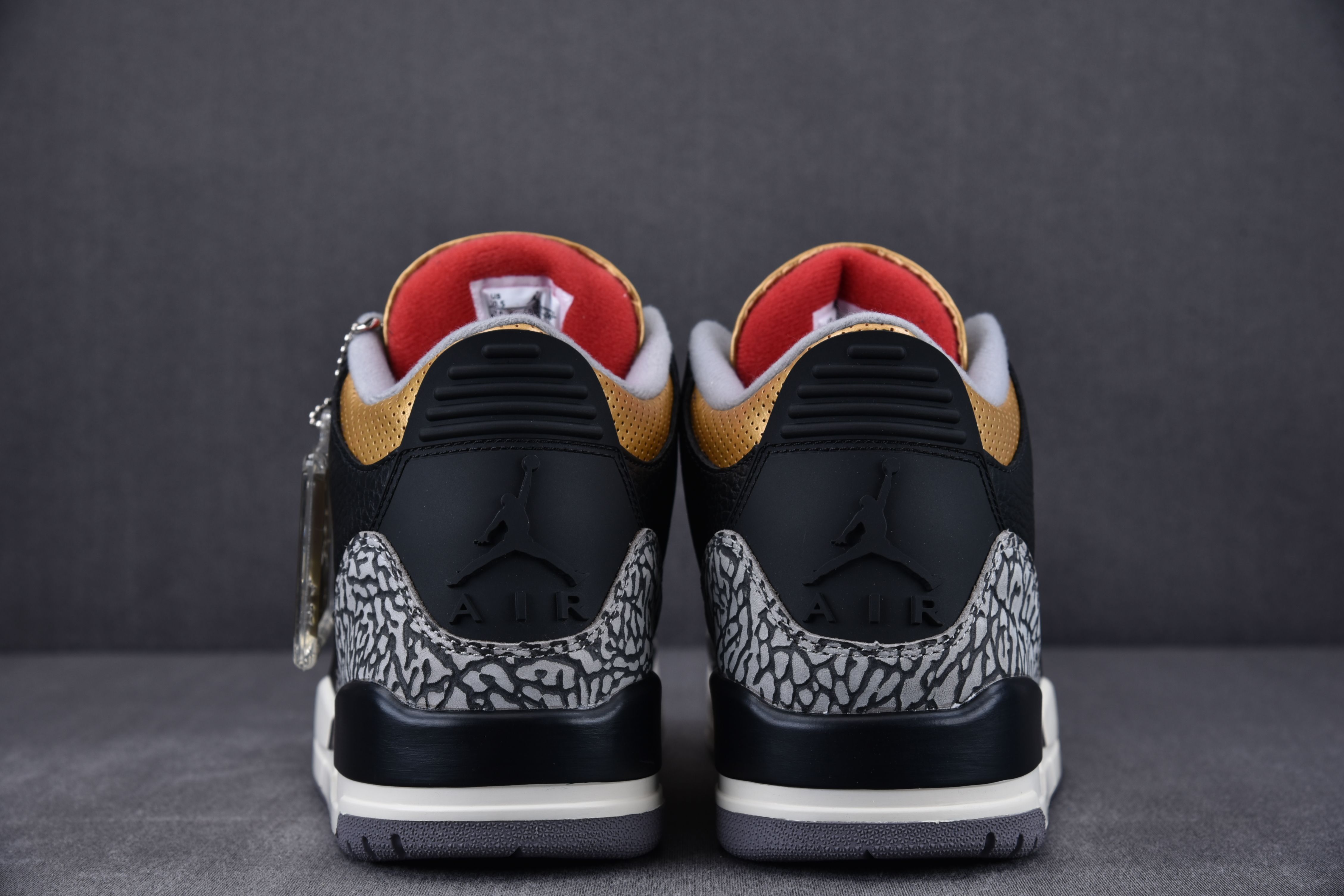 Jordan 3 Retro Black Cement Gold (Women Size!!)