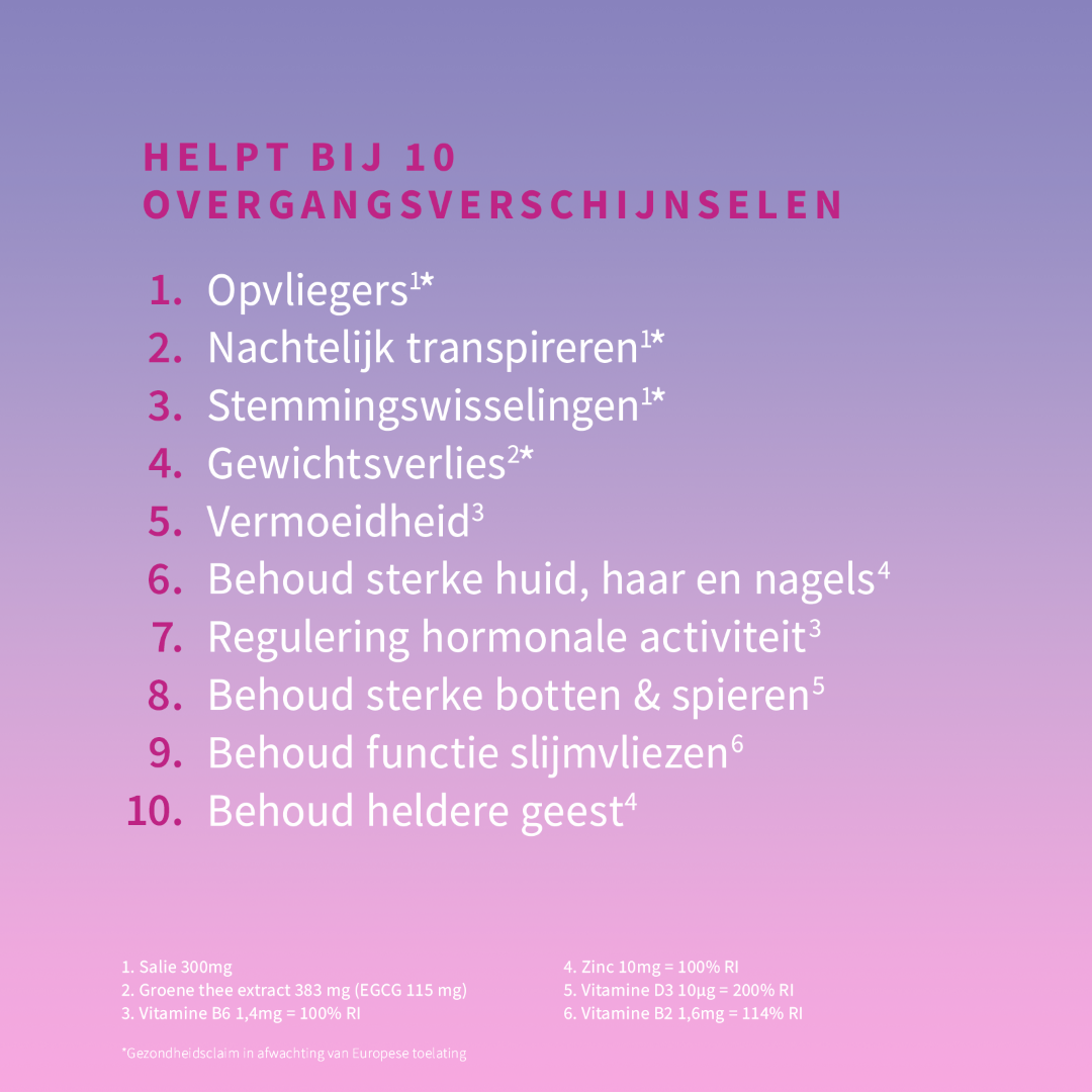 Valdispert Overgang 10 in 1 (60 capsules)