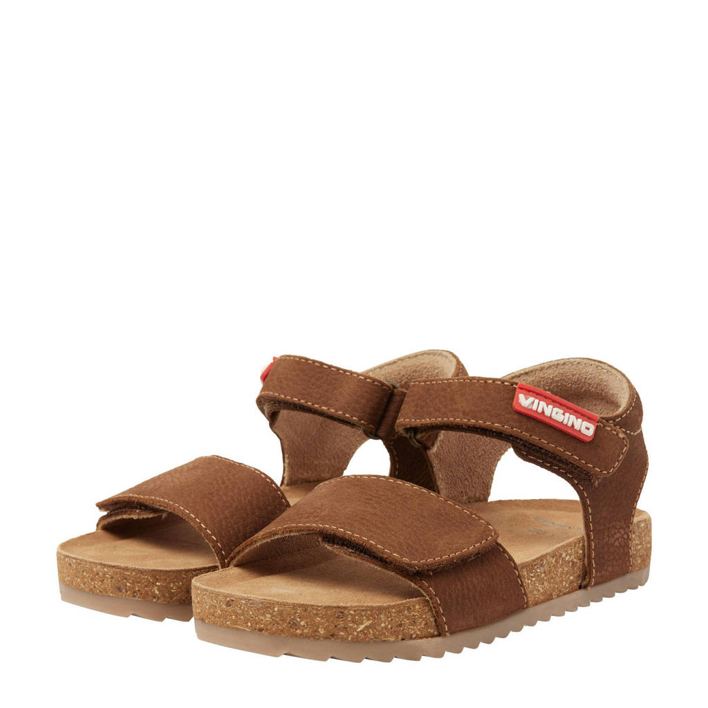 Vingino Xavisuède sandalen cognac