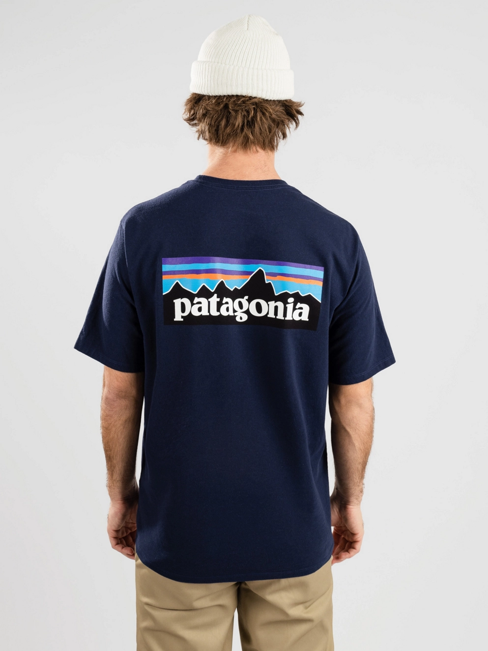 Patagonia P-6 Logo Responsibili T-Shirt classic navy