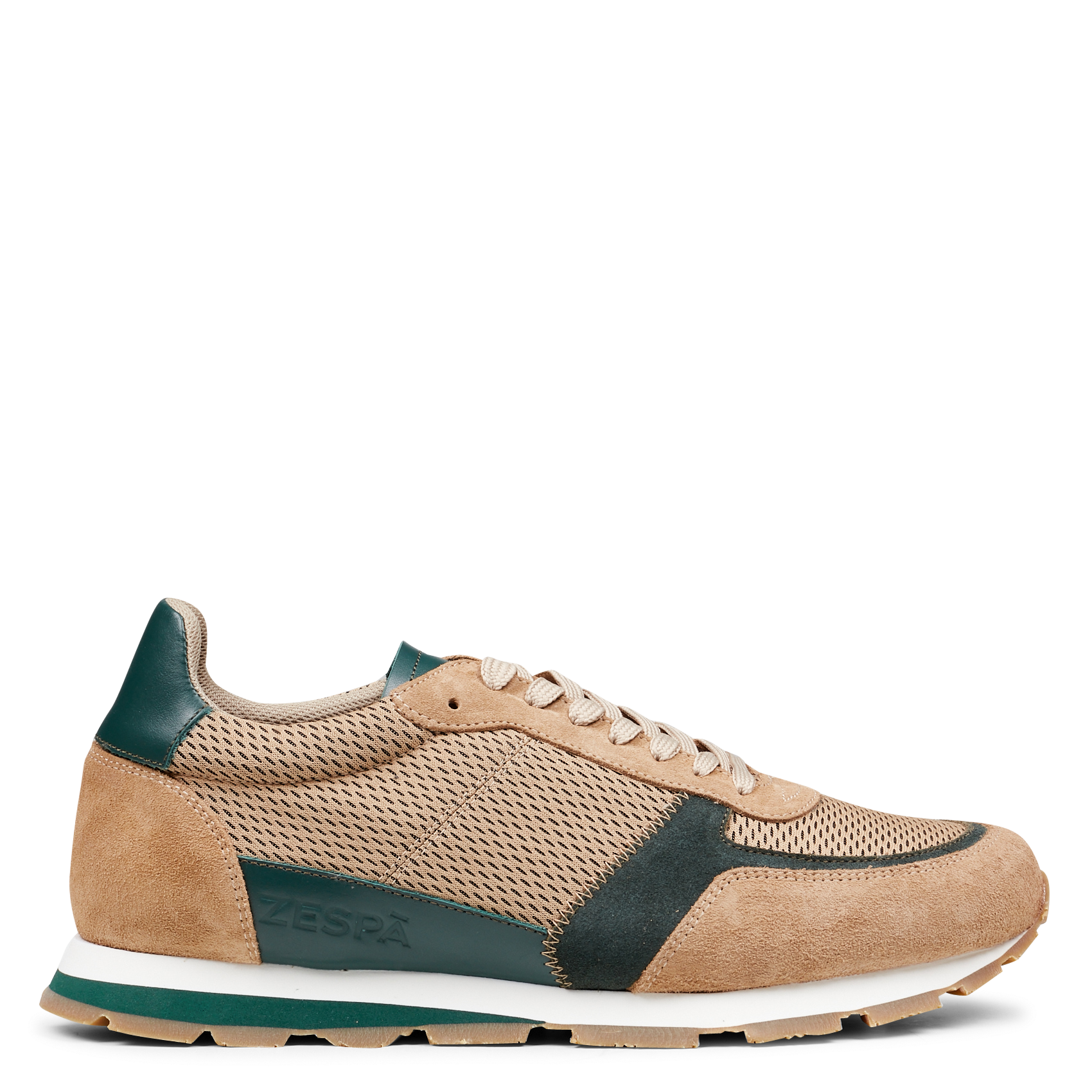 Baskets basses en cuir | Vert