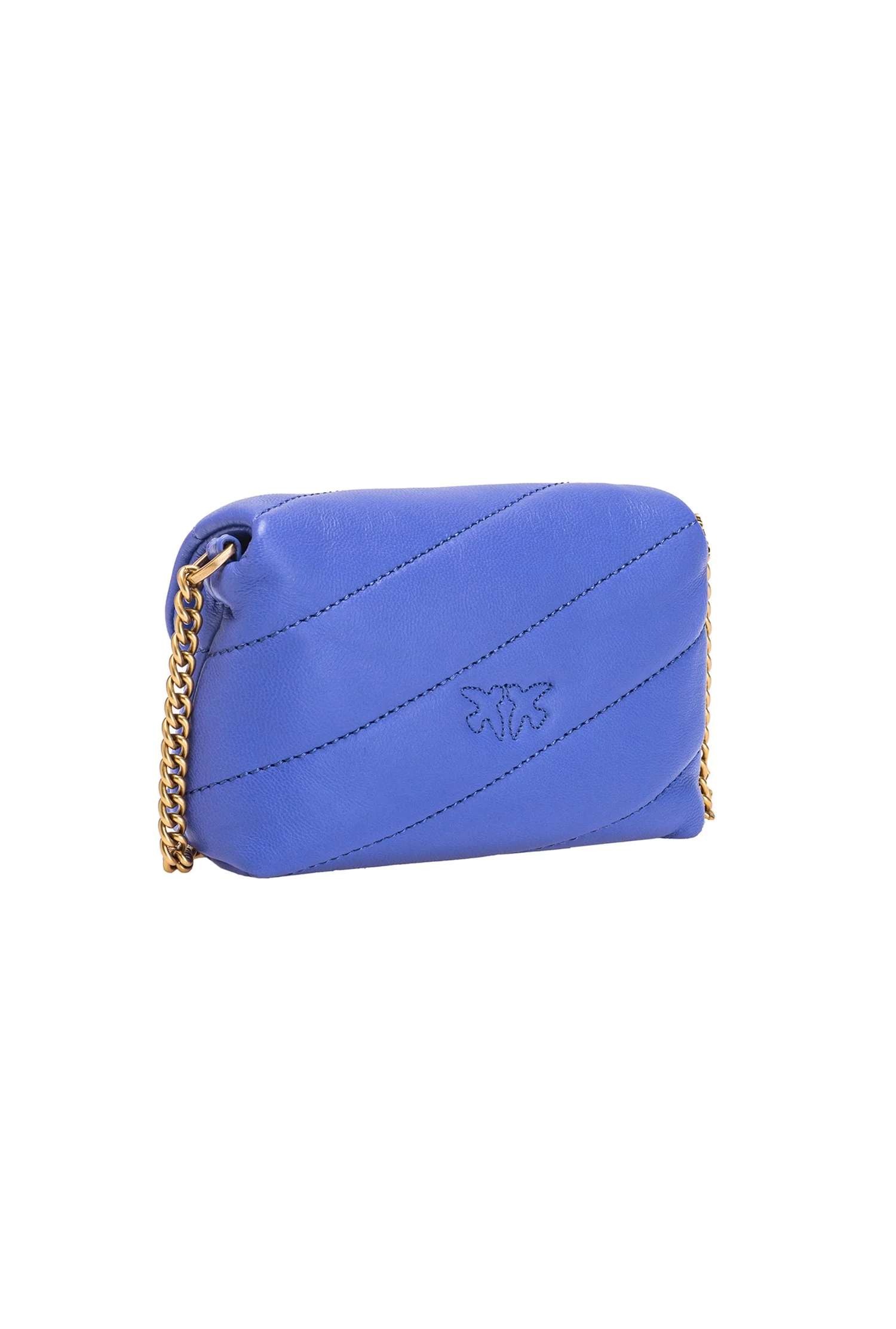 Micro love bag puff | Bleu
