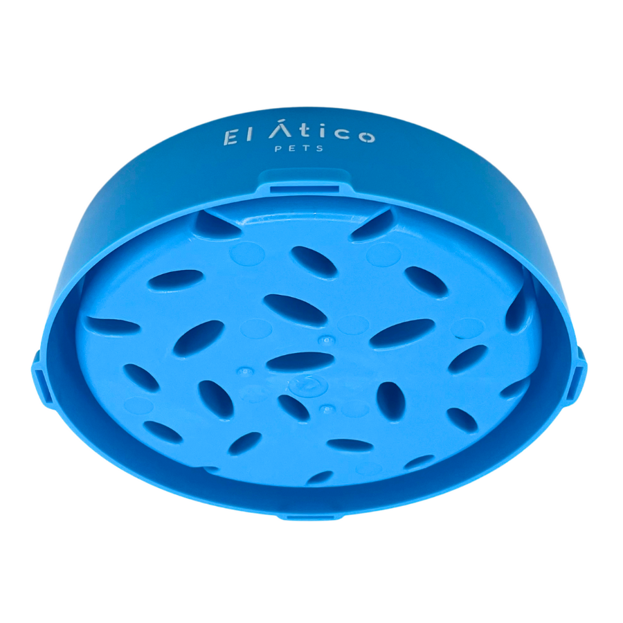 Alimentador automático EL ÁTICO PETS para cães, anti-engasgo. Alimentador anti-ansiedade e anti-estresse para cães ansiosos. Controla a velocidade de alimentação. Reduz o estresse e promove uma digestão saudável.