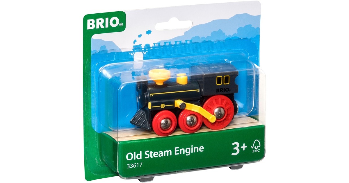 BRIOWorld - Oude stoomlocomotief Speelgoedvoertuig
