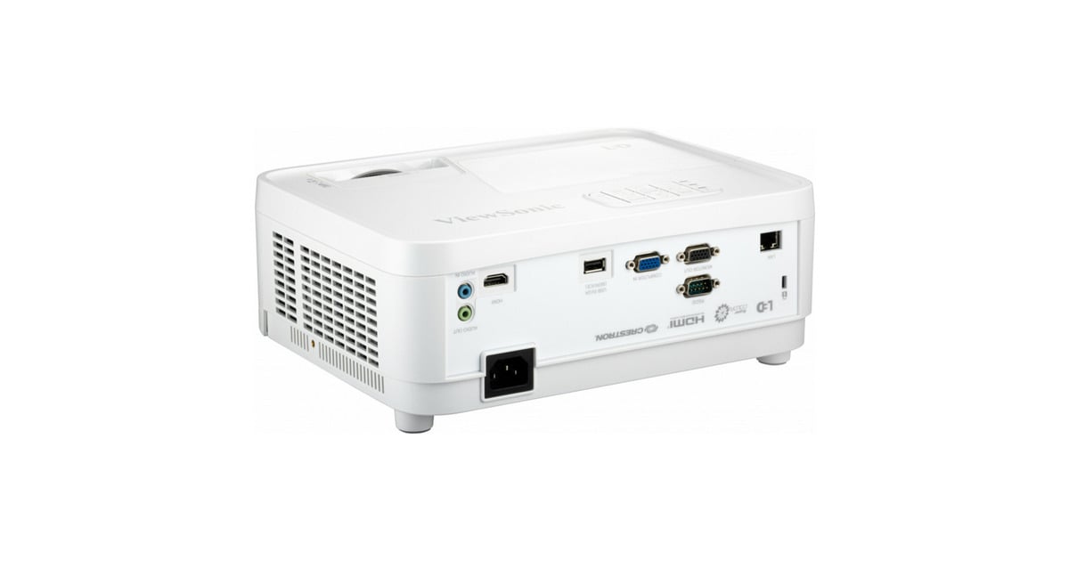 ViewSonicLS560W WXGA met korte projectieafstand LED projector  (Wit, 3000 ANSI Lumen, voor bedrijven en onderwijs)