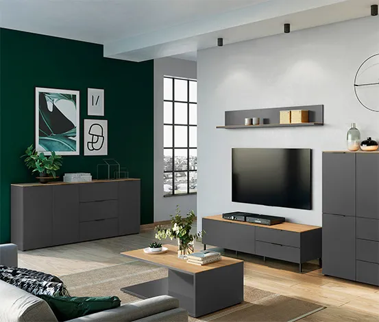 Sideboard »CALIFORNIA«, graphit, groß
