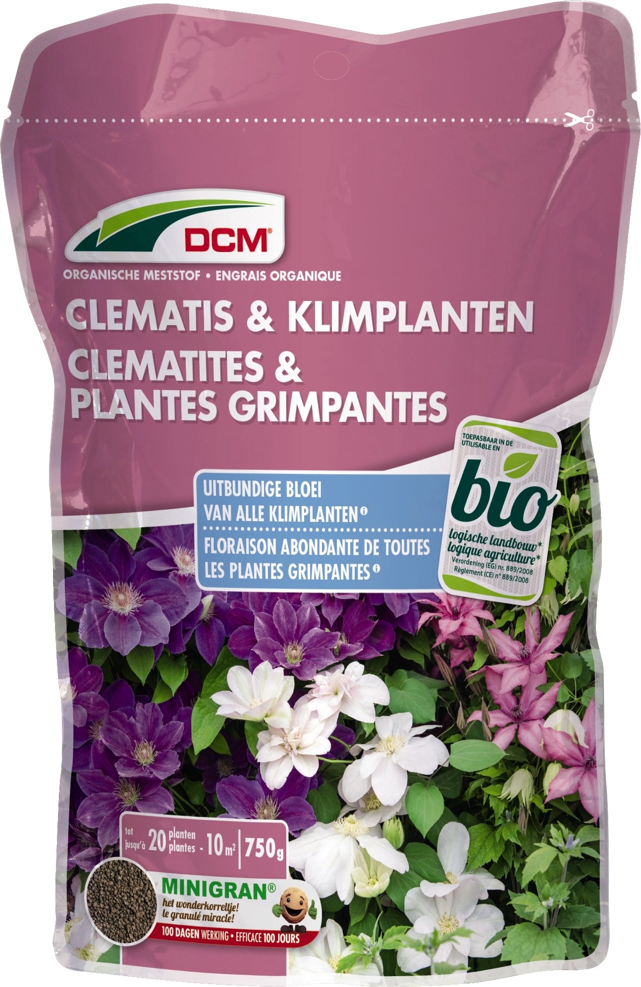 DCM siertuinmeststof Clematis en Klimplanten 750 gr