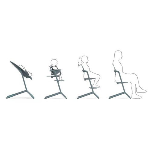 Transat Bouncer pour chaise haute LEMO 2 / CLICK & FOLD Stone Blue - CYBEX