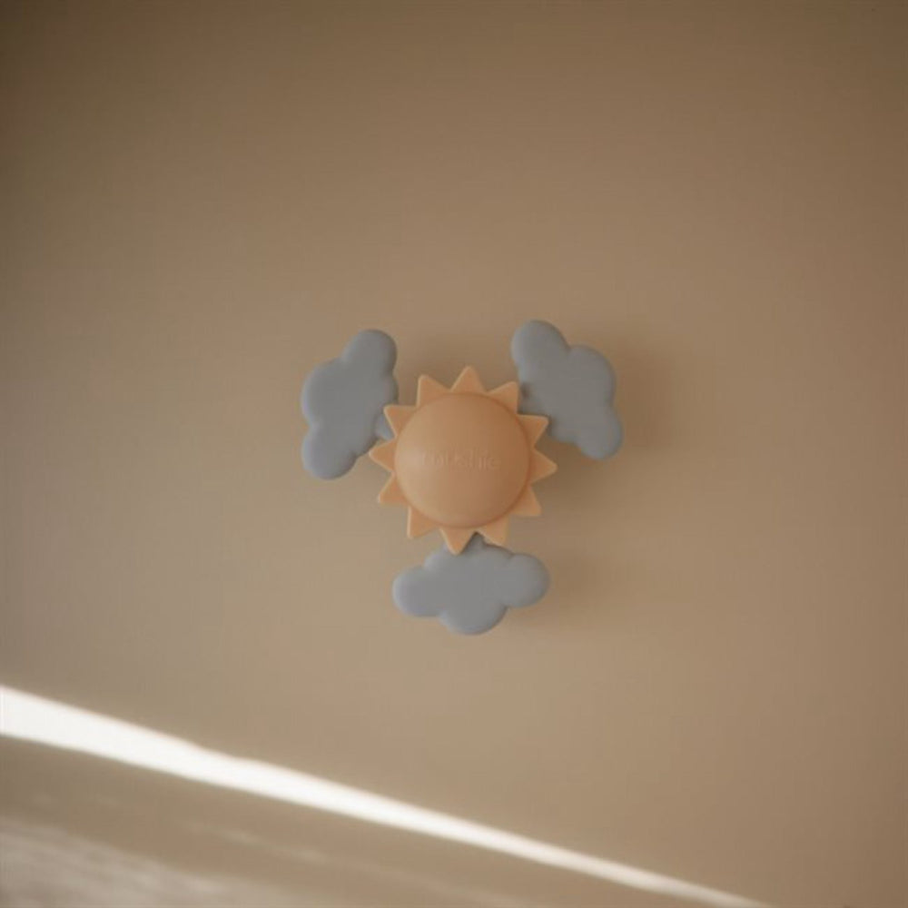 Køb Mushie Sunshine Suction Spinner Legetøj