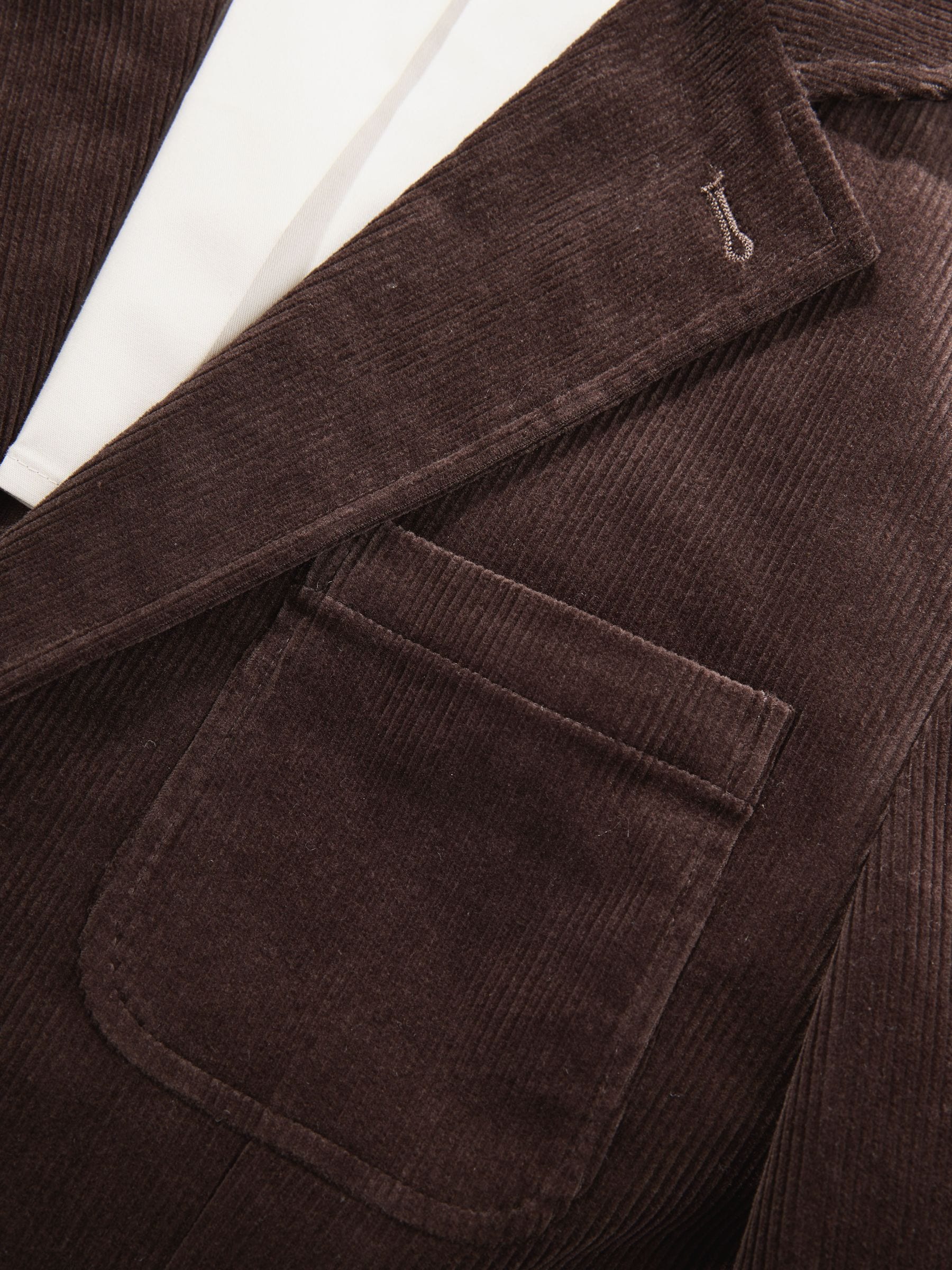 Bruin - Relaxed Fit Corduroy Suit Jacket