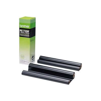 Brother PC72RF - Pack de 2 - noir - ruban d'impression original