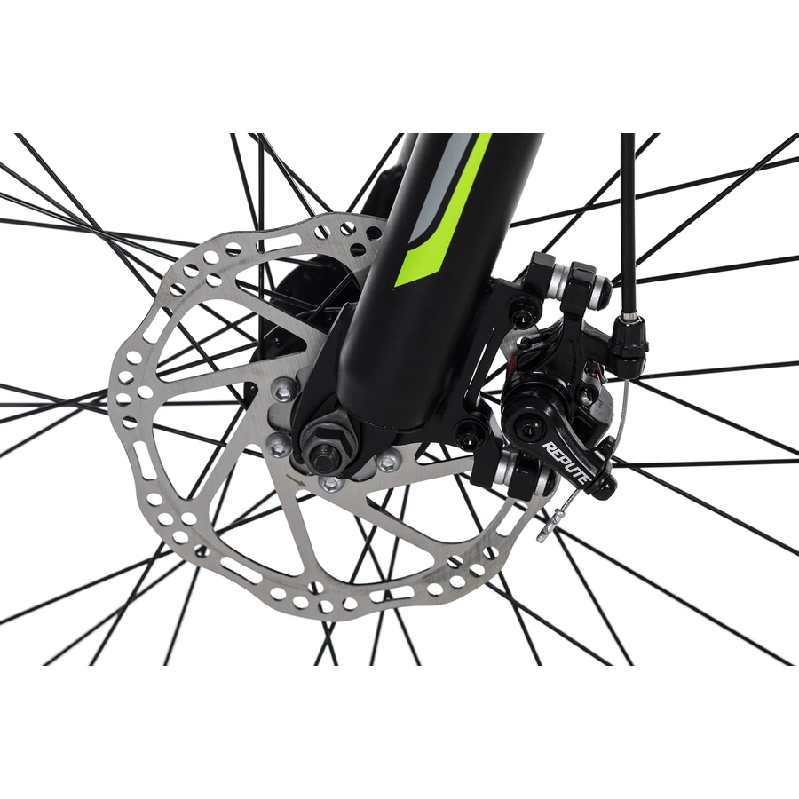 KS Cycling Mountainbike Hardtail 26 Zoll Catappa schwarz-grün schwarz-grün