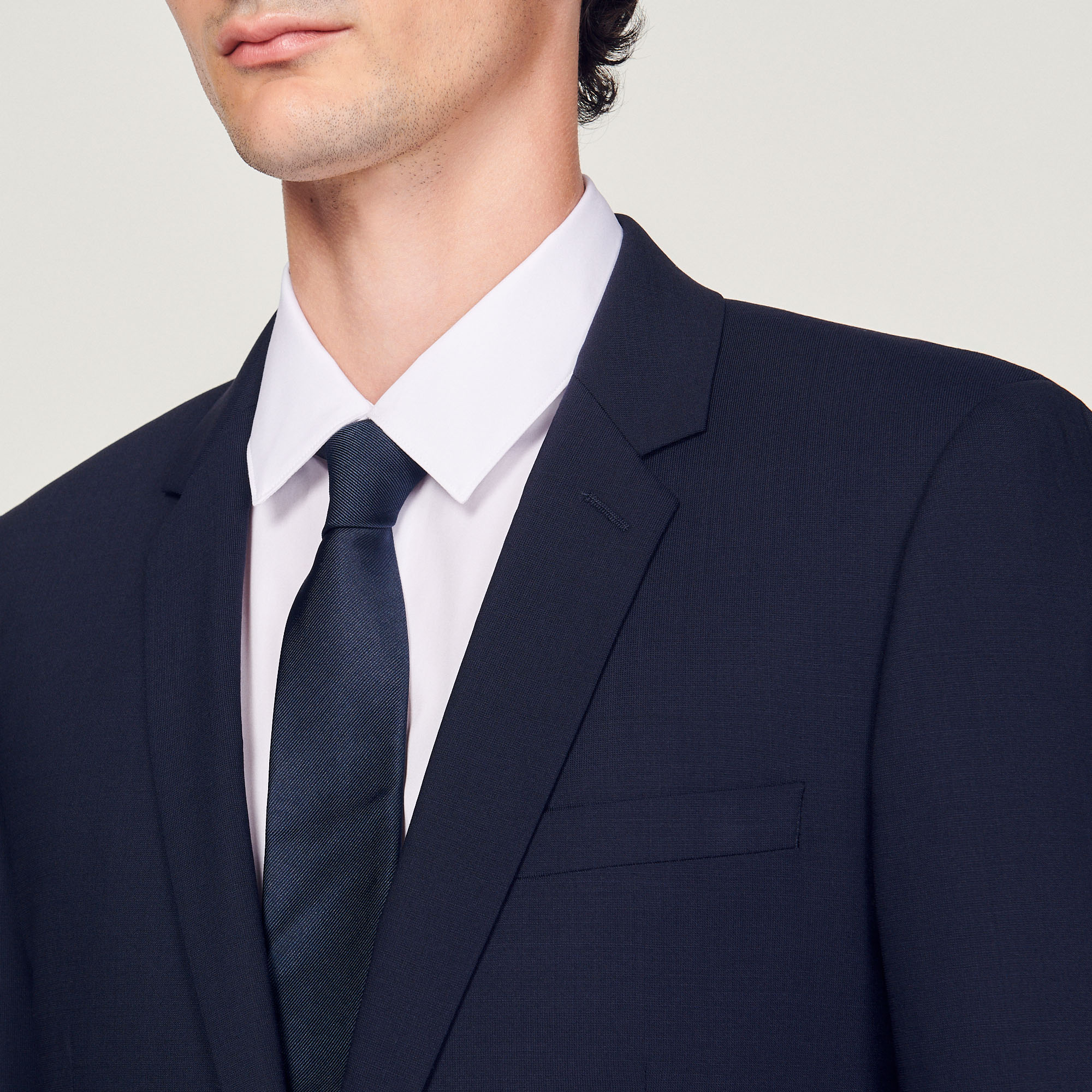 Veste de costume classique en laine