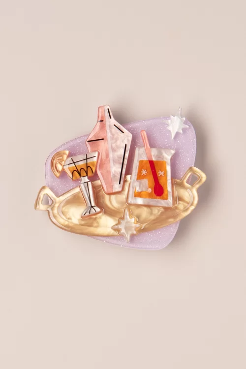 Erstwilder Shaken or Stirred broche
