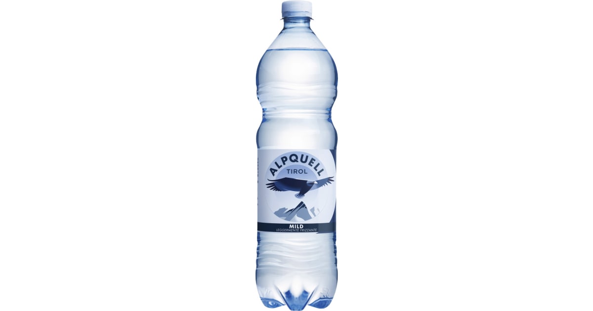 ALPQUELL Mineralwasser mild 1,0 Liter (Einweg)