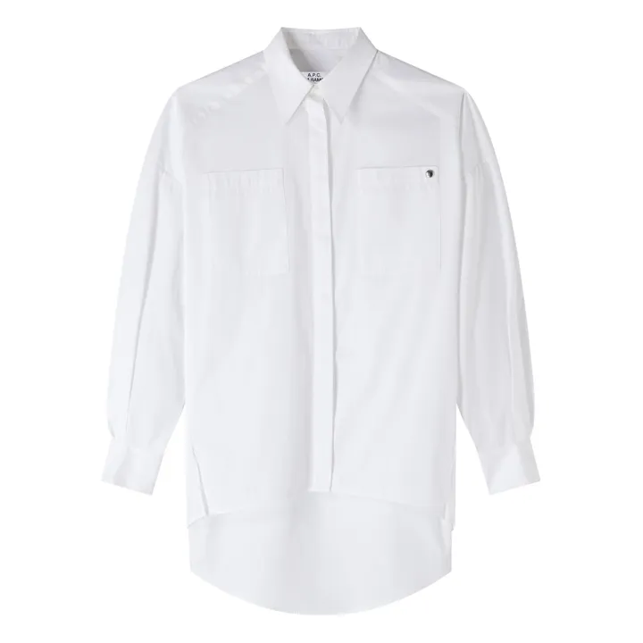 A.P.C. Collaboration A.P.C. x Natacha Ramsay Levi - Chemise Warvol F Coton Bio | Blanc
