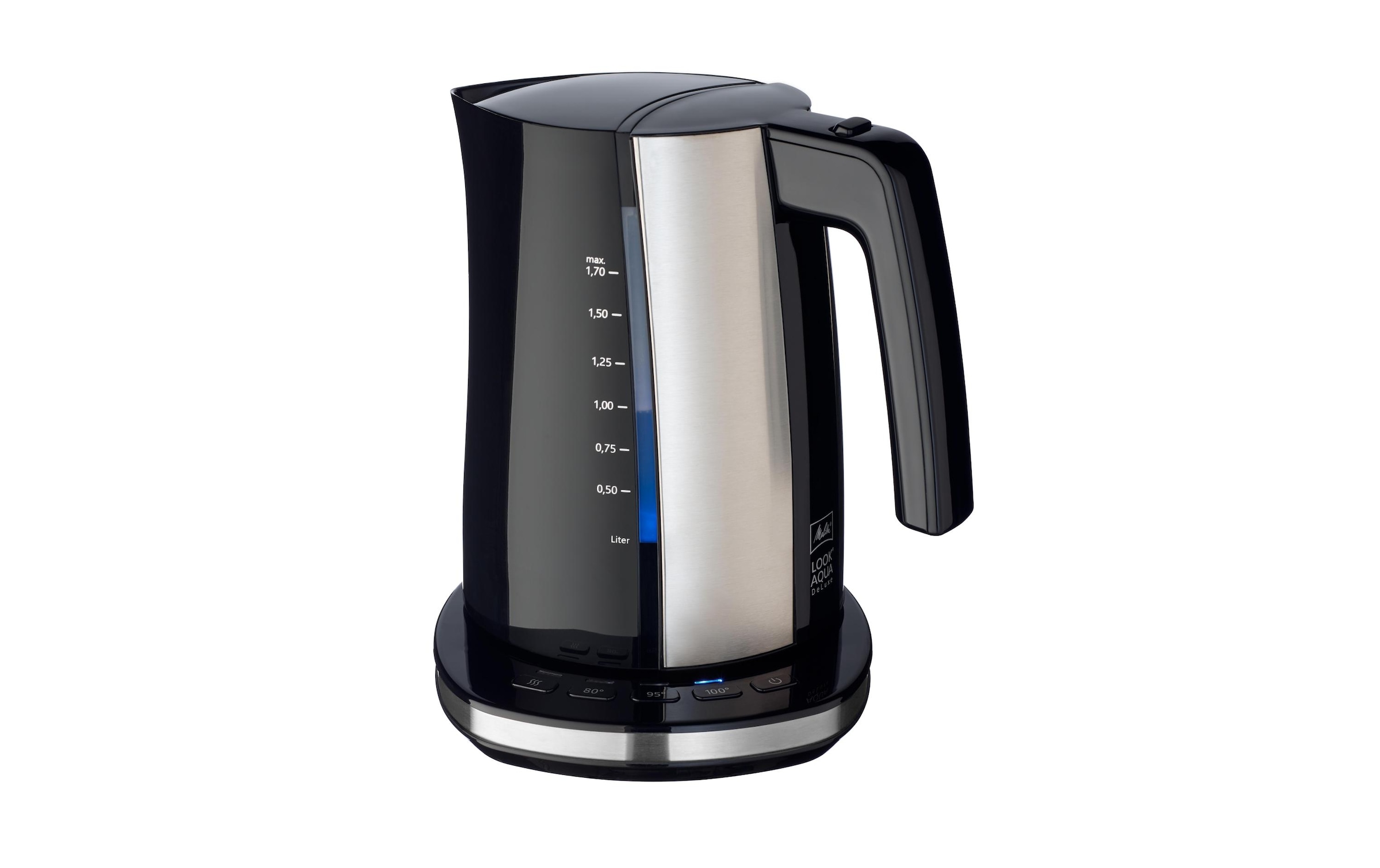 Melitta Wasserkocher »Look Aqua Deluxe« 1,7 l 2400 W