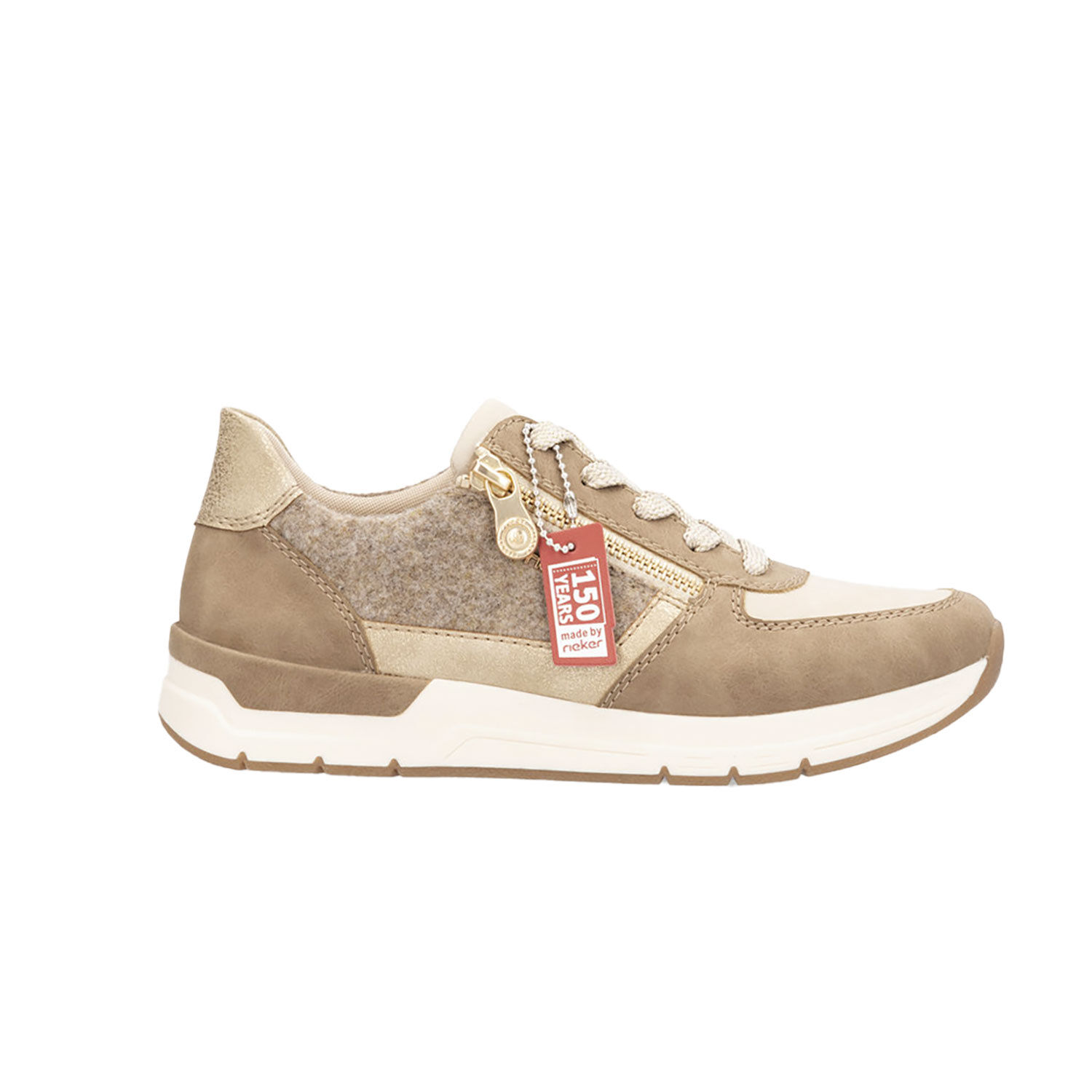 RIEKER Sneaker für Damen aus Softmaterial